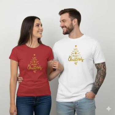 Imagem de Blusas De Natal Para Familia em Algodão  Leve, Fresca e Temática - TRA