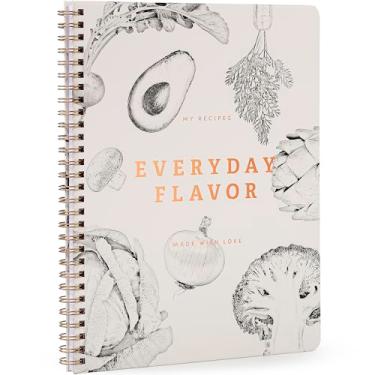 Imagem de ZICOTO Livro de receitas em branco para mais de 100 refeições apreciadas - o caderno de receitas perfeito para escrever em suas próprias receitas - lindo livro de receitas em branco para organizar