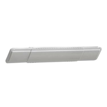 Imagem de Defletor de ar condicionado retrátil ajustável para para-brisas evita sopro direto para recuperação pós-parto de escritório doméstico PP ABS Material 57 90 cm (branco creme)