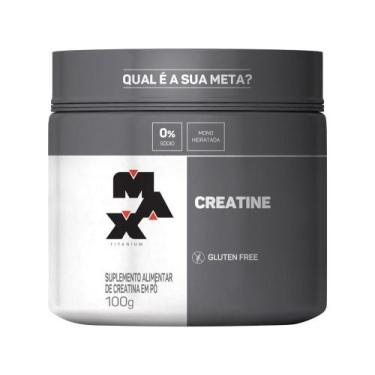 Imagem de Creatina Mono-hidratada Max Titanium 100g Neutro, 1, 100g, 100g, Sem s