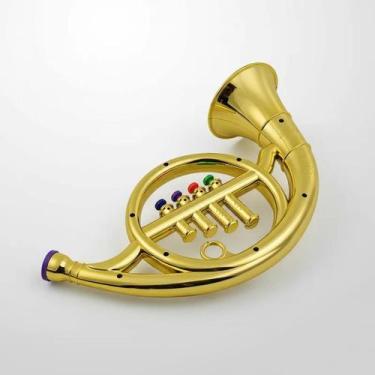 Imagem de Instrumento Musical Infantil Trompete Trompa Mini Educativo - Yeet