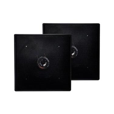 Imagem de Kit Arandela Coax Ial Gp 70w 8r Quadrada Pt Leson