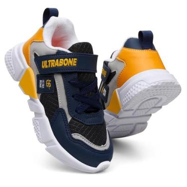 Imagem de Tênis Infantil Meninos Meninas Casual Escolar Leve Macio - mr try shoe