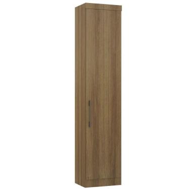 Imagem de Guarda Roupa Sapateira Modulada 50cm 1 Porta Paris Luciane Móveis Avelã Pf Com Avelã Pf