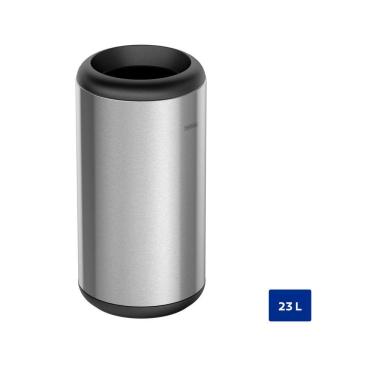 Imagem de Lixeira Inox Tramontina Portofino Aro E Base 23L