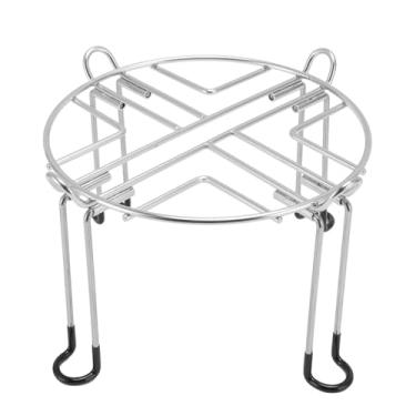 Imagem de Aramox 6 Polegadas de Altura 304 Filtro de água Em Aço Inoxidável Posto de água, Diâmetro de 9 Polegadas, de Viagem Com Pés Anti -deslizamentos, Suporte Estável para Filtro de água de