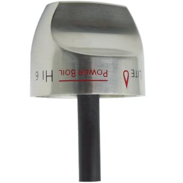 Imagem de WB03K10266 Botão de queimador de fogão a gás compatível com GE Hotpoint Haier Range Replace WB03K10243