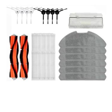 Imagem de Compatible With Xiaomi Mi Robot Vacuum-Mop 2 Pro/Lite MJST1SHW MJSTL Vacuum Cleaner Accessories Filter Mop Cloth Main Side Brush(25PCS)