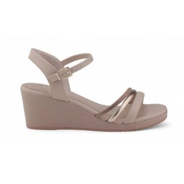 Imagem de Sandália Feminina Ramarim 24-32202 Anabela Strass