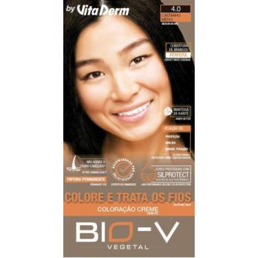 Imagem de Vita Derm Tinta De Cabelo Bio V Cor 4.0 Castanho Médio