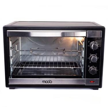 Imagem de Forno Elétrico 60 Litros Moob Com Espeto Giratório e Luz Interna 220V,