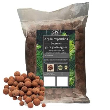 Imagem de Argila Expandida Para Jardinagem e Decoração CPC Garden 10 L