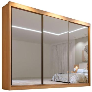 Imagem de Guarda Roupa Dubai Cinamomo 3 Portas 6 Gavetas D?doro