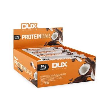Imagem de Protein Bar - 12 Unidades 60g Chocolate e Coco - Dux Nutrition-Unissex