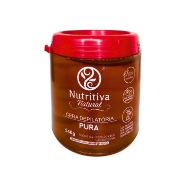 Imagem de Cera Depilatória Pura Nutritiva Natural 540g