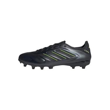 Imagem de Adidas Unissex adulto Copa Pure 3 League Firm Ground/Multi Ground, Preto/cinza maciço/limão lúcido, 11.5 Women/10.5 Men