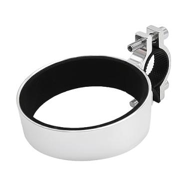 Imagem de Hoypeyfiy Suporte de copo de guidão de bicicleta, suporte de garrafa de água de bicicleta, suporte de guidão de garrafa de copo de alumínio para xícara de café, garrafa de água, acessórios de