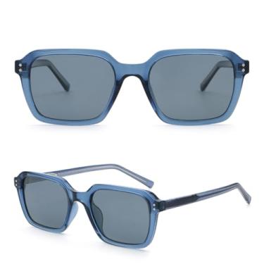 Imagem de VFDHN Óculos de Sol Fashion Feminino UV400 Masculino Polarizado Marrom Verde Estilo Verão (4)