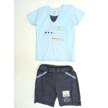 Imagem de Conjunto Infantil Menino Verão Muleka Sapeka - Ref 2748-Masculino