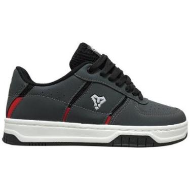 Imagem de Tênis Lejon Glide Skate Sintético Cinza Chumbo LJSC0007-Masculino