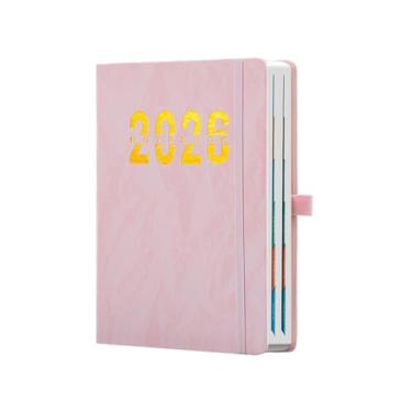 Imagem de Planner Semanal 2026 | de com Capa Impermeável | Planner Mensal E Diário 2026 Para Notas | Organização Acadêmica Para Casa Escola Universidade Escritório Estudantes E Professores