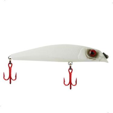 Imagem de Isca Artificial Rei do Rio 80 Sem Barbela Lipless Minnow Flutuante Mei