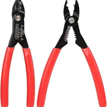 Imagem de Ferramenta de crimpagem de descascador de fios multifuncional 4 em 1 para crimpagem de decapagem de fios