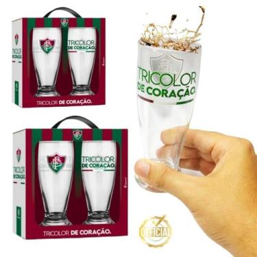 Imagem de Kit Conjunto 4 Copos Munich Tulipa Cerveja Chopp Bebidas - Brasfoot