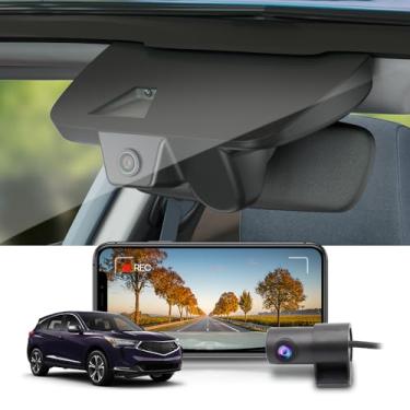 Imagem de Fitcamx Frente 2160P+Traseiro 1080P Dash Cam Adequada para Acura RDX 2019-2026 (HD2-D4151), OEM Fábrica Olhar, 2 Vias HD Vídeo, WiFi & APP, Loop Gravação, G-Sensor, Plug&Play, 128GB Cartão