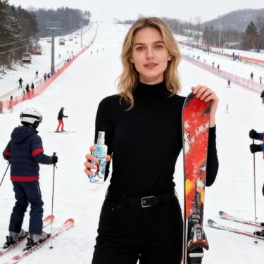 Imagem de Spray Deslizante Para Snowboard | Materiais de Manutenção para Esqui | Spray Para Base De Snowboard - Para Praticantes De Freestyle Iniciantes Profissionais Entusiastas Esportes