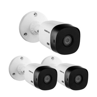Imagem de Kit 3 Câmeras HDCVI 2 Megapixels Full HD 20m VHL 1220 B G8 Intelbras