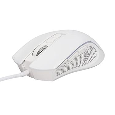 Imagem de Fafeicy Mouse Mecânico, Mouse para Jogos Com Fio Com Design Ergonômico RGB de 3600DPI, 4 Níveis de DPI Ajustáveis ​​para Jogadores de Notebooks PC (#12)