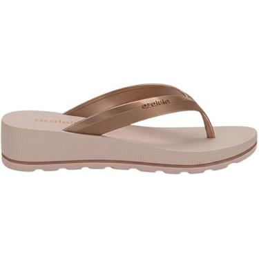 Imagem de Tamanco Feminino Plataforma Conforto Anatômico Estilo Dedo Tratorado (Nude, BR, Adulto, Numérico, 35)