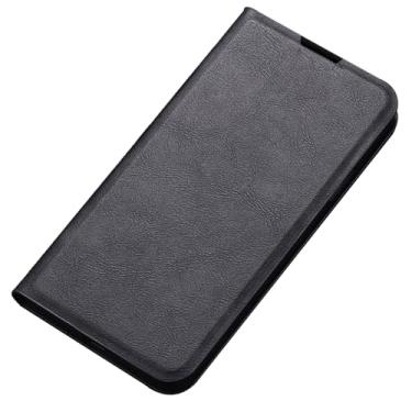 Imagem de LYJSMGZ Capa flip para Huawei Honor Magic 8 Pro/Magic 8, suporte para cartão, capa fina, dissipação de calor, anti-impressão digital, à prova de choque, preta, Majic 8 Pro