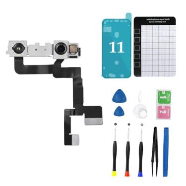Imagem de CLNGAI Para iPhone 11 Substituição da Câmera Frontal OEM Novo Módulo de Lente Frontal de 12MP com Kit de Reparo para A2111 A2223 A2221