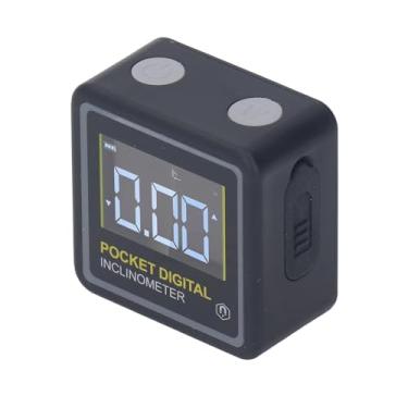 Imagem de Generic Inclinômetro Digital Transferidor Magnético ângulo Localizador para Carpintaria Medição Absoluta Bloqueio de Dados para Uso Doméstico Material Abs