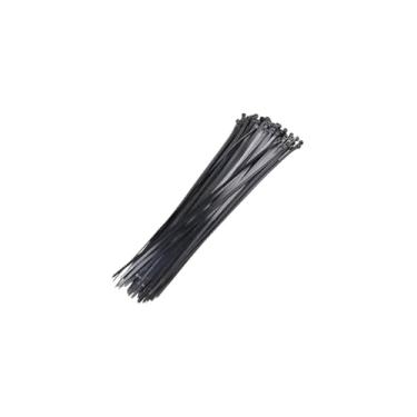 Imagem de Abraçadeira Plástica Nylon Enforca Gato, 50cm x 7.2mm, Preta, 100 Unidades