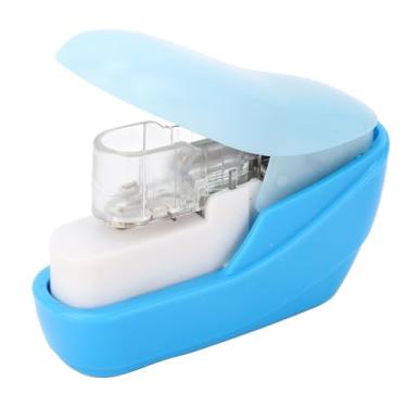 Imagem de Zerodis Grampeador Sem Grampo, Capacidade de 4 Páginas, Mini Máquina de Encadernação de Papel de Mesa, Prensa Manual para Casa, Escola, Grampeador de Escritório