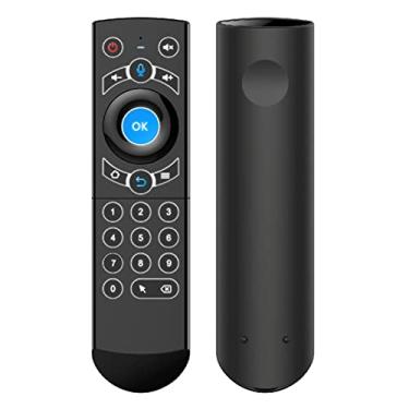 Imagem de 2,4 GHZ RF Wireless G21 Pro Smart Voice Control Mouse Luz traseira com receptor USB