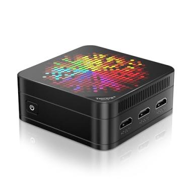 Imagem de TUREWELL Mini PC HSI, Alder Lake N95 - Quad-Core 3,4GHz, 16GB DDR5 512GB SSD Mini Desktop Computer, WiFi 5/BT5.0/USB3.0/Gigabit Ethernet, Micro computador com tela tripla 4K para escritório em casa