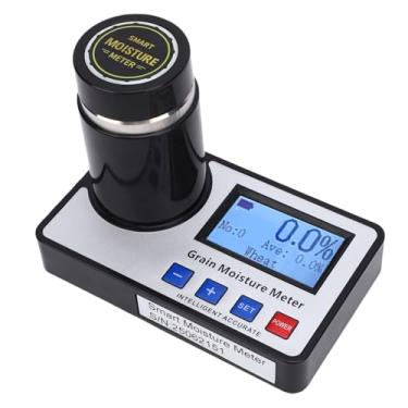 Imagem de aqxreight Testador de Umidade de Grãos Medidor de Alta Precisão Com Compensação Automática de Temperatura para Grãos de café de Cacau Recipiente de Medição de de Trigo Display