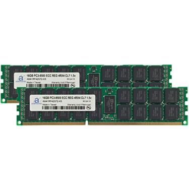 Imagem de Adamanta Atualização de memória de servidor de 32 GB (2 x 16 GB) para HP Proliant BL460c G6 DDR3 1066Mhz PC3-8500 ECC registrado 4Rx4 CL7 1,5v