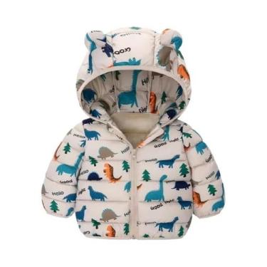 Imagem de Jaqueta Leve Com Capuz Para Meninos E Meninas, Casaco Quente De Outono