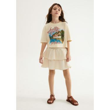 Imagem de Shorts Saia Infantil Com Babados-Feminino