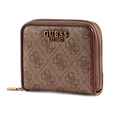 Imagem de GUESS Bolsa casual feminina, Logotipo latte/marrom, One Size