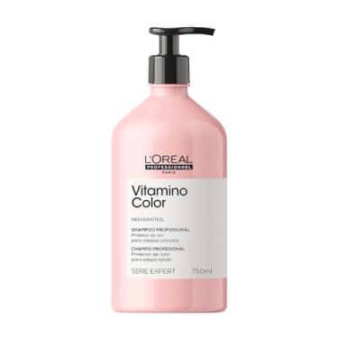 Imagem de L'Oréal Professionnel Shampoo Vitamino Color, Protege e Preserva a Cor do Cabelo, Previne Danos, Adiciona Luminosidades aos Fios, 750ml