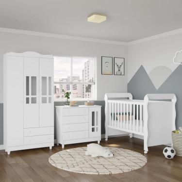 Imagem de Quarto Infantil Decorado Anna Branco