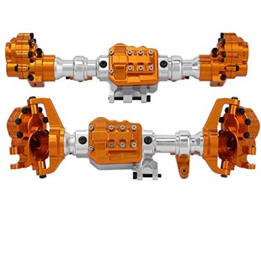 Imagem de SIWOTED RC Car Upgrade Kit de carcaça do eixo traseiro dianteiro para modelo de caminhão