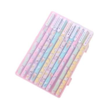 Imagem de 1 conjunto de caneta colorida gel caneta anialm marcador caixa floral 