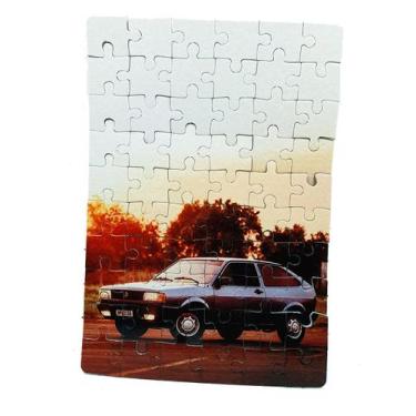 Imagem de 2 Quebra-Cabeça Cognitivo Idosos Carros Antigos 40 peças - Coleção TEA